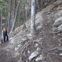 Jetzt beginnt der wirkliche "Steig"
