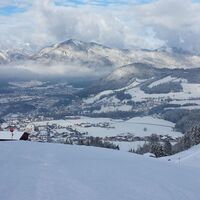 Skipiste Reitherkogelbahn Abfahrt der Skitour