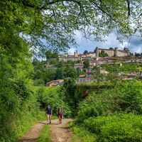 Weg von Saint Lizier nach Moulis