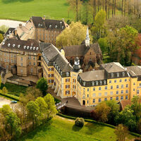 Haus Aspel aus der Vogelperspektive