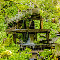 Wasserspiele am Naturlehrpfad Granitzenbach