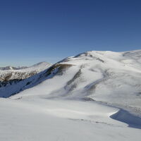 Blick zum Sattel