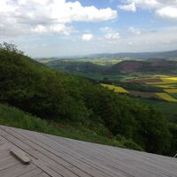 Blick vom Herzerberg