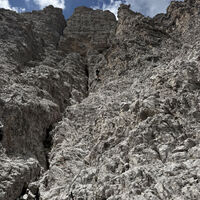 A158-1 Rotwand Klettersteig - Zadonella Klettersteig