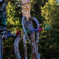 Eingangsportal zum Zauberwald-Pfad