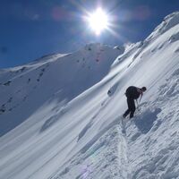 Perfekte Spitzkehrentechnik ist Voraussetzung