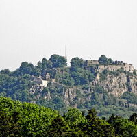 Am Roggensteig, Blick zum Hohentwiel