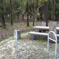 Rastplatz am Radweg