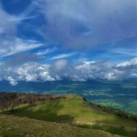 Blick auf das Valromey vom Grand Colombier aus
