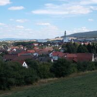 Blick auf Merkers