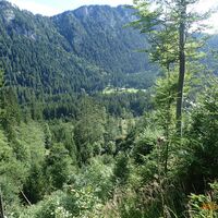 Aufstieg zum Taborsattel