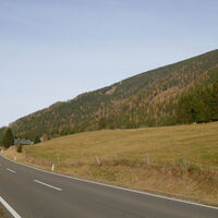 herbstlicher Blick Richtung Hohentauern