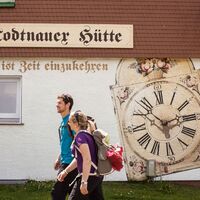 Auf dem Weg zur Todtnauer Hütte Feldberg