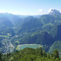 Blick auf Hieflau