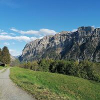 Blick vom Kau auf die Kanisfluh