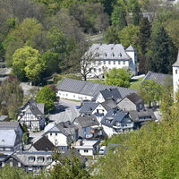Ausblick von der Steinbergrouine auf Ostwig