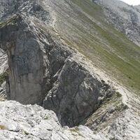 Aufstieg Schrocken