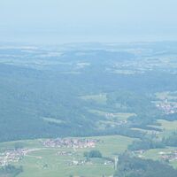 Blick von der Kohleralm aus ins Tal