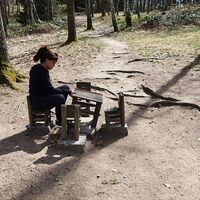 Tisch und Stühle des Kleinen Kobolds