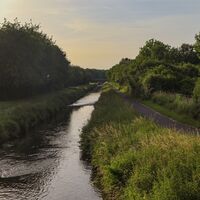 Erftflutkanal bei Kerpen
