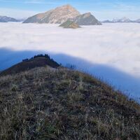 Rückblick auf den bisherigen Gratverlauf