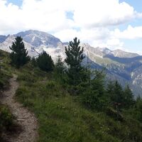 Blick zum Piz Ela