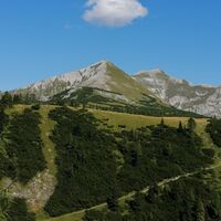 Blick nach Norden: Kleinmölbing, Mittermölbing