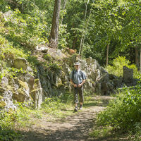 Auf dem Adenauer Kreuzweg unterwegs 