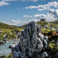Segenshütte mit Besucherpavillon Sardona
