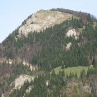 Blick zum Hochstaff von der Hinteralm