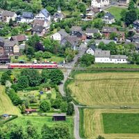 Zug in Niederlaasphe
