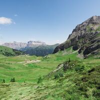 Alba - Ciampac ©Archivio APT Val di Fassa
