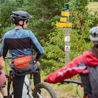 GT VTT Ariège Pyrenäen Markierung