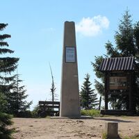 Gipfel Turbacz 1310m