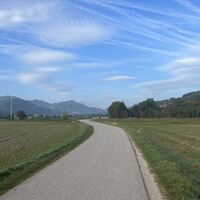 Rückblick zu den Ottern und zum Sonnwendstein