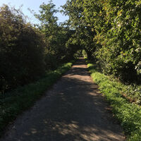 Der K-Weg führt über ruhige, kleine Nebenwege