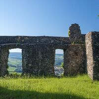 Ruine Michelsburg auf dem Remigiusberg