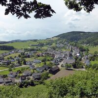 Blick vom Kreuzberg Düdinghausen