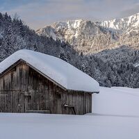 Winterlandschaft in Mellau