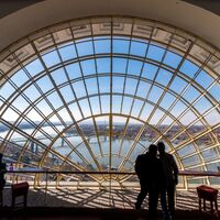 Panoramacafé im Dachgeschoss der Basilika von Esztergom