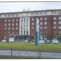 Salzgitter AG Verwaltungsgebäude, heutige Ansicht der Hauptbaus Vorderseite