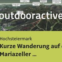 Wanderung in der Hochsteiermark: Kurze Wanderung auf die Mariazeller Bürgeralpe