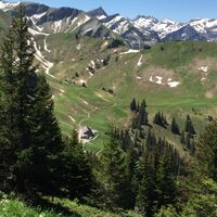 Blick auf die Usseralpe