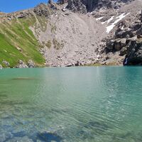 Der Gufelsee lädt zum baden ein