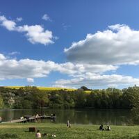 Badesteg am Wendebachstausee