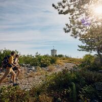 Der Weg zum Aussichtspunkt Cerje.