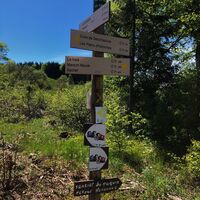 Auf dem Geay, Maquis-Pfad