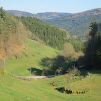 Blick vom Grundhäusle