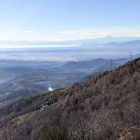 Panorama nach Südwesten vom Colle Pian dei Muli