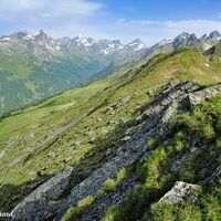 Beeindruckend die 3000ender in der Ferne.